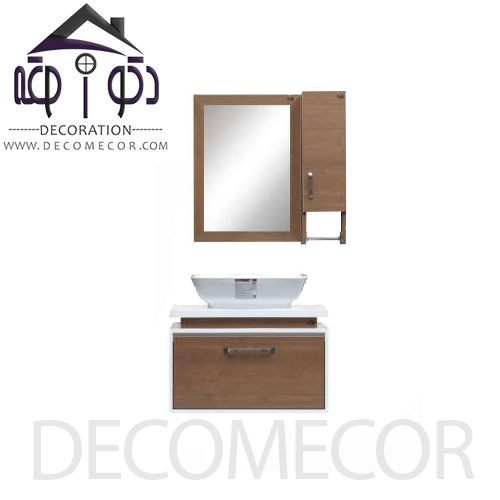 ست آینه و روشویی تتیس مدل WH-41
